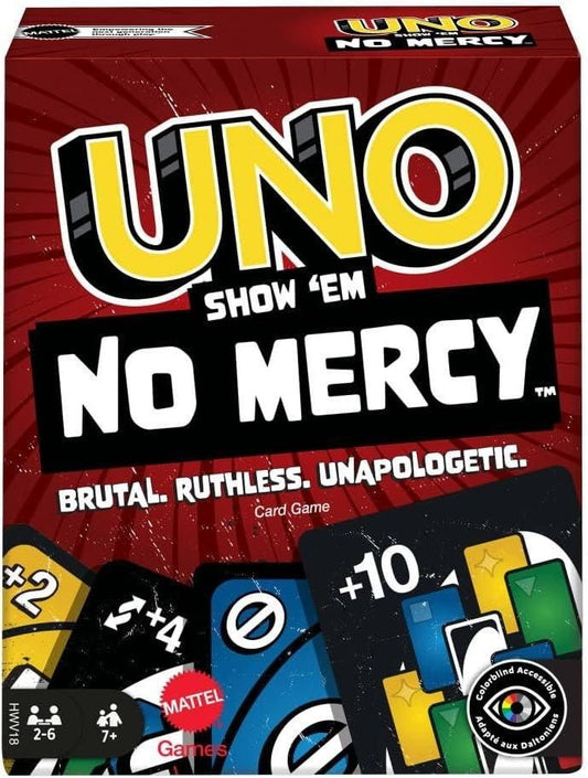 UNO Show them No Mercy Card Game