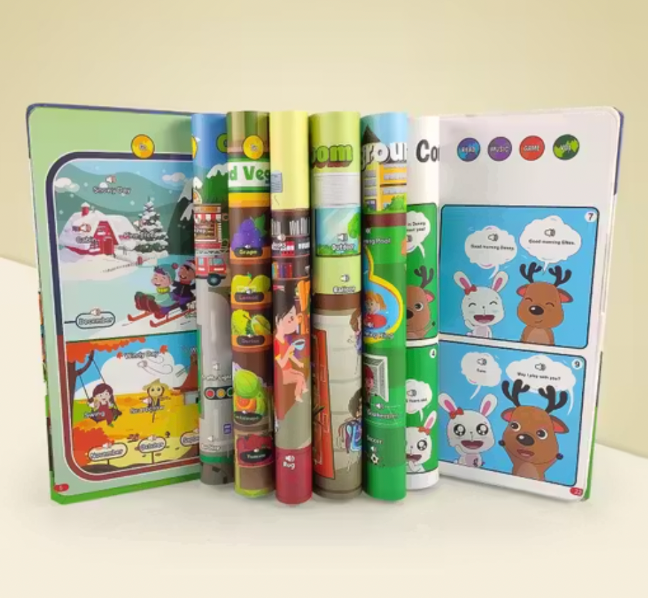Learn and Play book for kids