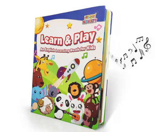 Learn and Play book for kids
